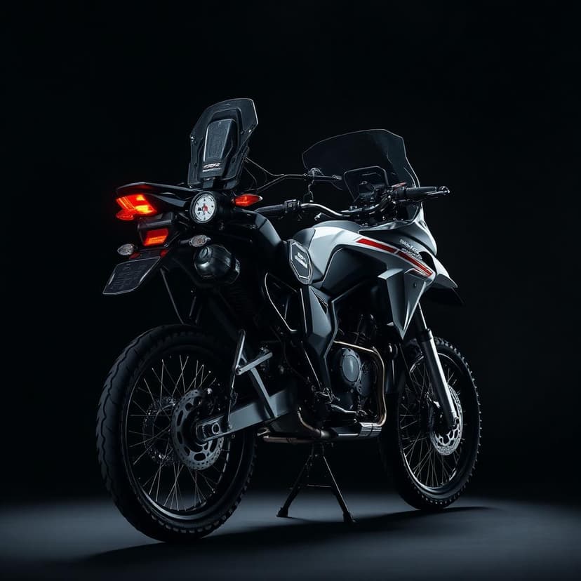 Adventure motorcycle