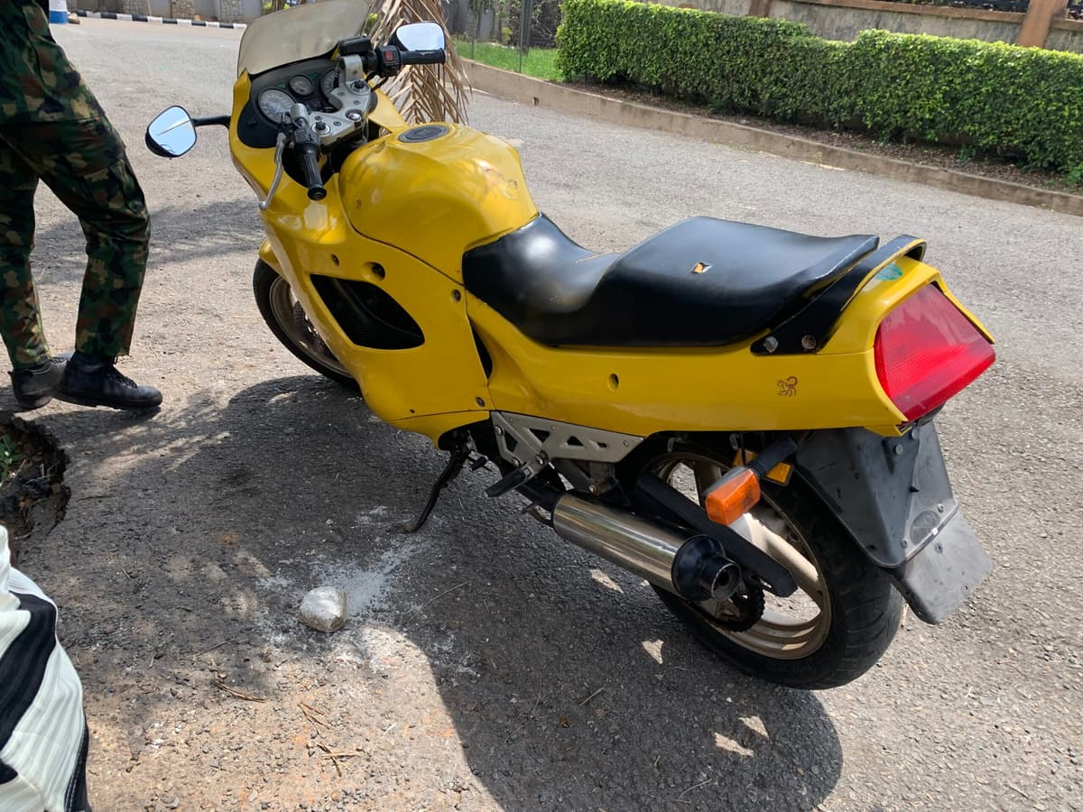 Five(5) reasons why Ibadan bikers love to ride Suzuki Katana